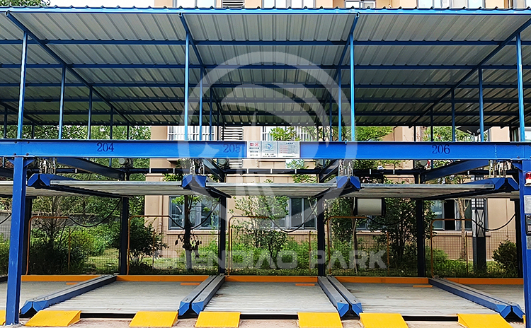 神雕廠區地面機械車位案例實拍