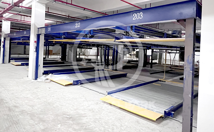 神雕智能兩層停車位設備