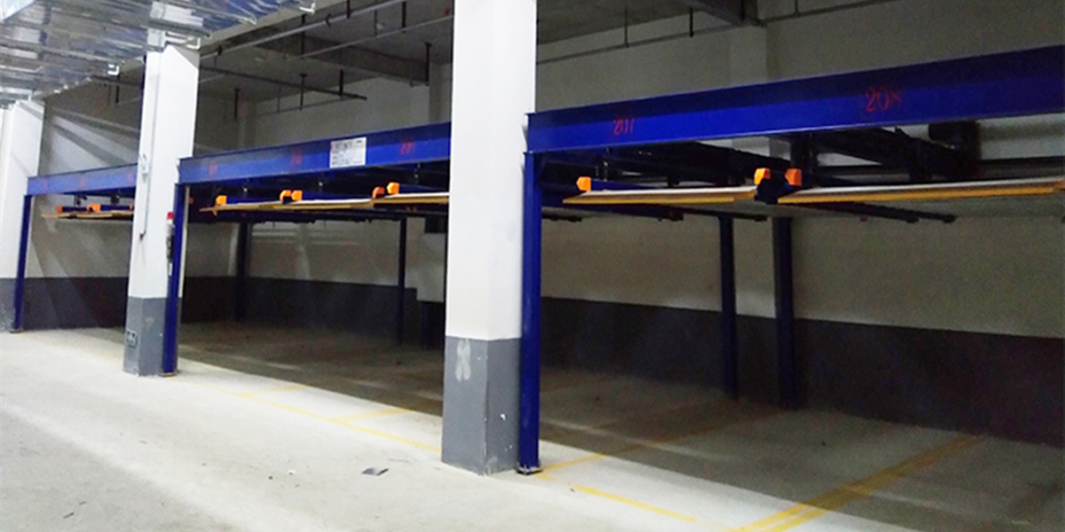 商業(yè)中心簡易升降式立體車庫